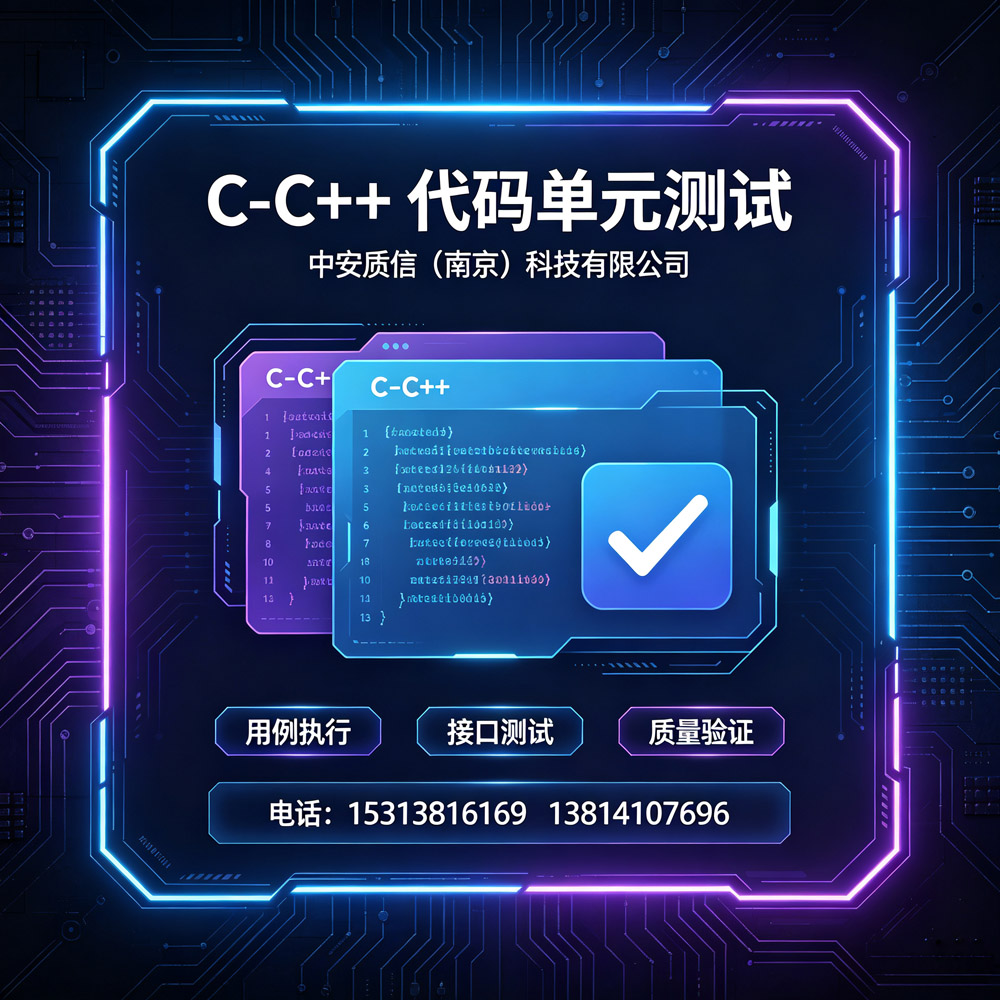 2026年C/C++ 代码测试用例生成与自动化测试平台：缺陷检测、漏洞检测及覆盖率分析实践-中安质信（南京）科技有限公司